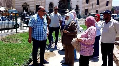 نائب محافظ القاهرة تتابع تطوير مسار آل البيت