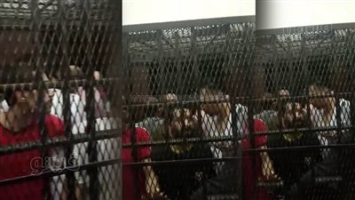 المتهم بقتل شاب في العمرانية خلال جلسة الحكم بإعدامه: والله قلبي هيقف (فيديو) 