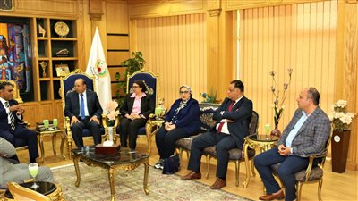 فعاليات المبادرة الرئاسية لصحة المرأة بمركز الأورام جامعة المنصورة 