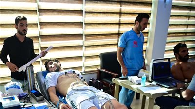 فحوصات طبية شاملة للاعبي الاتحاد السكندري قبل بداية فترة الإعداد (صور)