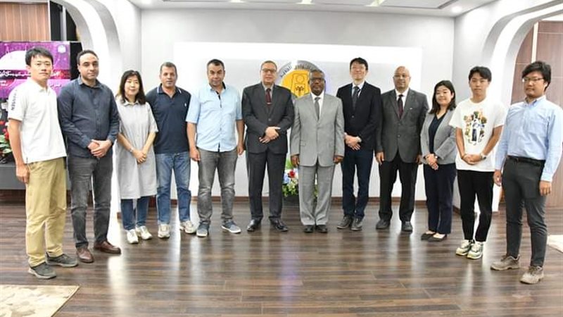 وفد جامعة صوفيا اليابانية،