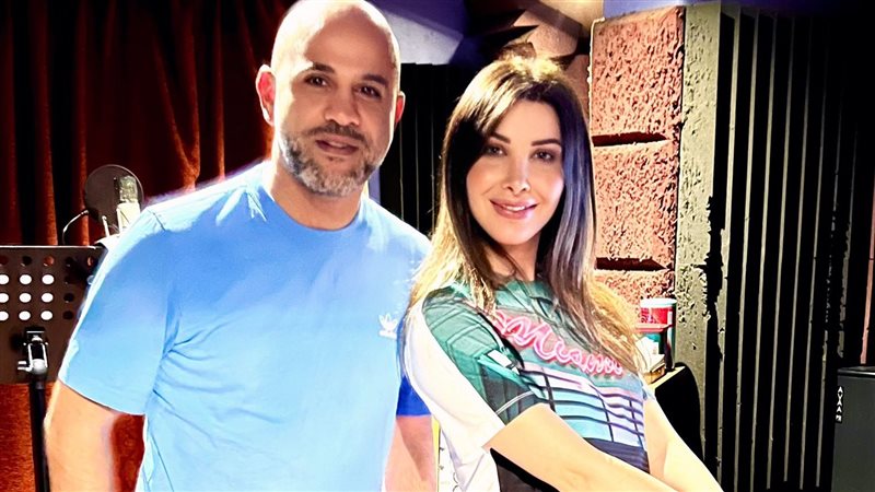 عزيز الشافعي ونانسي