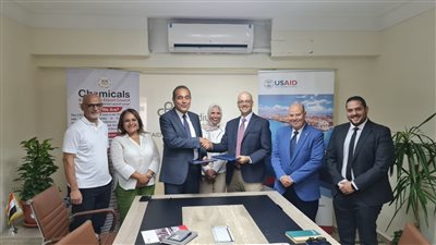 مذكرة بين التصديري للصناعات الكيماوية والوكالة الأمريكية للتنمية لدعم صادرات الشركات الصغيرة