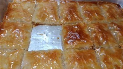 طريقة عمل الجلاش الحلو بدون حشو، سهلة وغير مكلف 