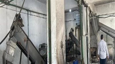 ضبط مصنع بدون ترخيص لإعادة تدوير النفايات الطبية الخطرة بالجيزة