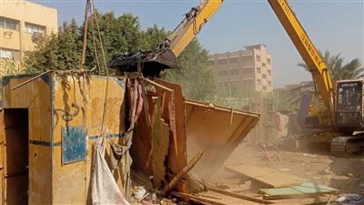إزالة 87 حالة تعد بالبناء المخالف على الأرض الزراعية بمراكز المنيا