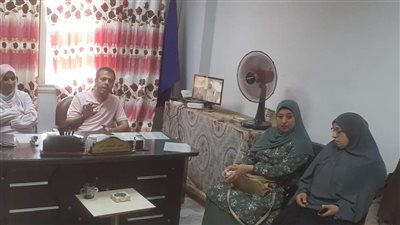 تقديم خدمات طبية خلال قافلة سكانية بكوم حمادة في البحيرة (صور)