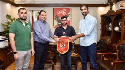 الأهلى، تفاصيل زيارة وفد نادي الشارقة الإماراتى للقلعة الحمراء