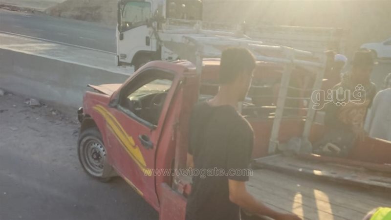 اصطدام سيارة ربع