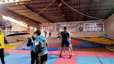 أبناء المشروع القومي للموهبة والبطل الأوليمبي يواصل تدريبات ألعاب القوى