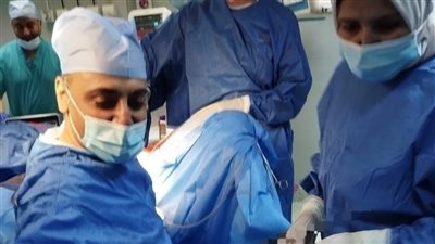 وكيل صحة الدقهلية يشيد بالفريق الطبي بمستشفى نبروه