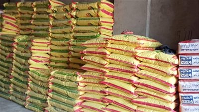 التحفظ على 2 طن دقيق مجهول المصدر بالقليوبية