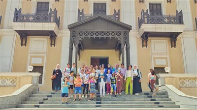 هيئة تنشيط السياحة تنظم فعالية توعوية للأطفال بقصر الأميرة خديجة بحلوان