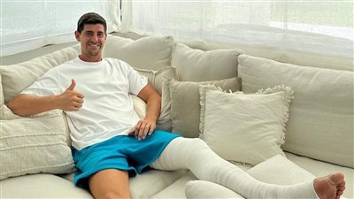 موعد انتظام كورتوا فى مران ريال مدريد