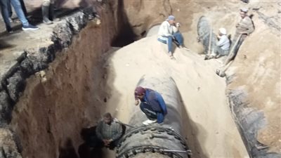 بعد الانتهاء من إصلاح ماسورة عبد الحميد بدوي، زيادة ضخ المياه بشرق القاهرة لعودتها