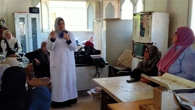 ندوة تثقيفية للتوعية بمبادرة 100 يوم صحة بقرية دسونس أم دينار بالبحيرة (صور)