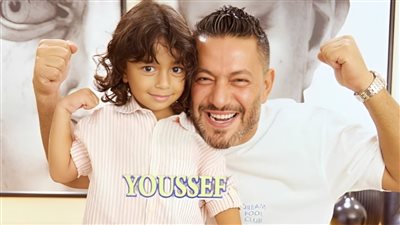 زياد برجي يحتفل بعيد ميلاد طفله داخل الحضانة