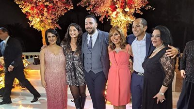 أحدث صور من حفل خطوبة نجل عمرو أديب 