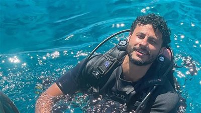 محمد الشناوي يقضي عطلته الصيفية 