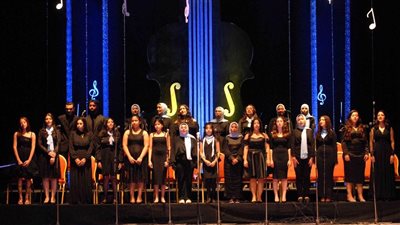 حفل لطلاب مركز تنمية المواهب بالمهرجان الصيفي للموسيقى والغناء في دمنهور