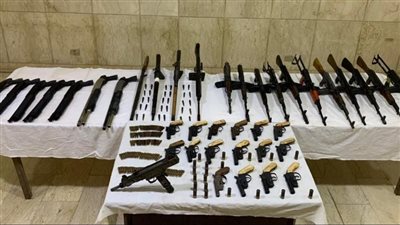 حملة أمنية بأسيوط تضبط 48 قطعة سلاح نارى و17 قضية مخدرات 