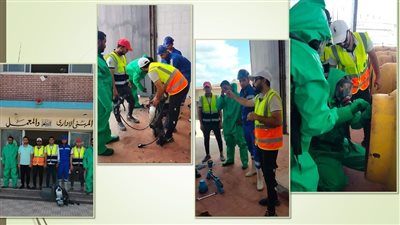 مياه الشرقية: تنفيذ دورة تدريبية عملية بكفر صقر 