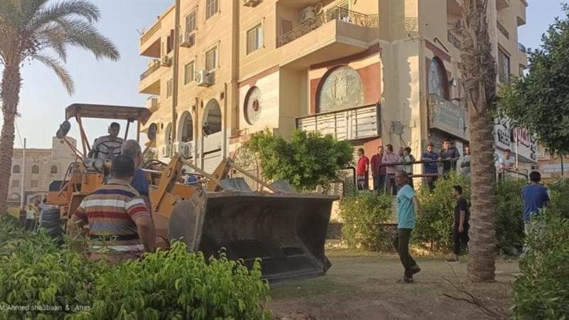 إزالة المخالفات بسوهاج