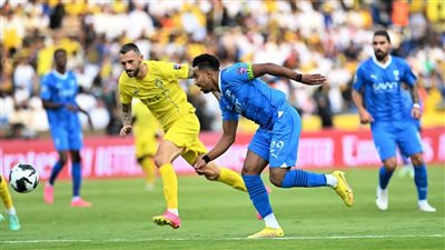شوط أول سلبي بين الهلال والنصر في نهائي البطولة العربية (فيديو وصور)