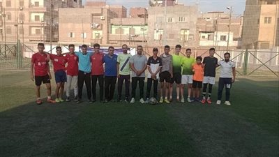 استمرار فاعليات دورى الأندية الصغيرة للأحياء الشعبية بالقليوبية