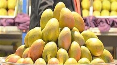 أسعار الفاكهة اليوم، سعر المانجو بلدي يرتفع جنيهين في سوق العبور