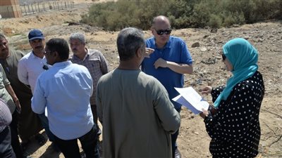 إنشاء سوق حضري للماشية بقرية الزرابي بأسيوط ضمن برنامج التنمية المحلية 