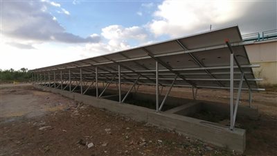 صرف إسكندرية تنتهي من تنفيذ محطة طاقة شمسية بمعالجة المعمورة