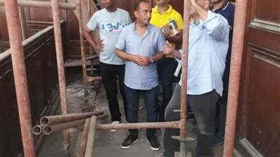 جولة تفقدية لمدير آثار الإسكندرية لمتابعة سير الأعمال بمحكمة الحقانية
