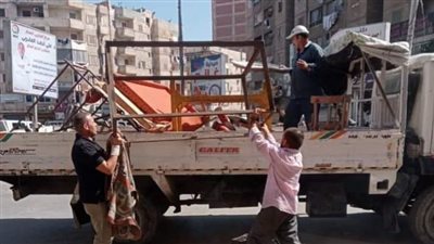 رفع 1305 حالات إشغال طريق مخالف بالبحيرة (صور)