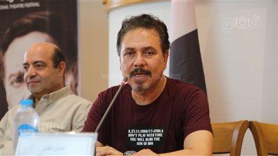 محمد رياض: حالة الحب في المهرجان القومي للمسرح أسعدتني (فيديو وصور)