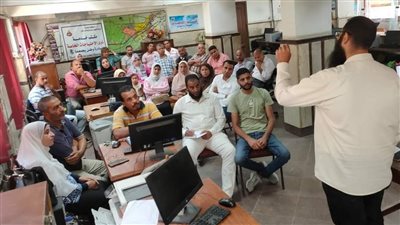 انطلاق البرنامج التدريبي لرفع كفاءة العاملين بمنظومة المراكز التكنولوجية في البحيرة (صور)