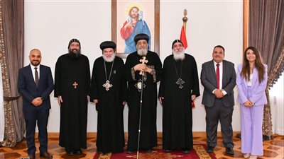 البابا تواضروس يتلقى تقريرا عن مشروعات دير الأنبا أنطونيوس