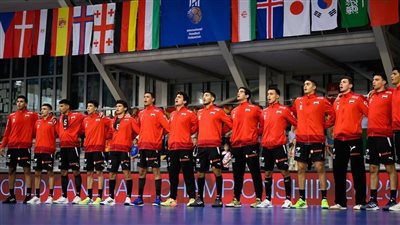 مونديال كرة اليد، مصر تتأخر أمام كرواتيا في الشوط الأول 