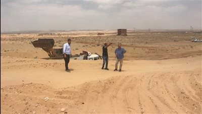 رئيس جهاز العبور الجديدة يتفقد مشروعات المدينة