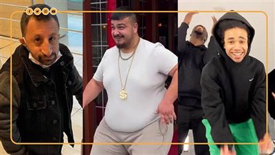 مشاهير التيك توك واليوتيوب على أرض المحروسة (فيديوجراف)