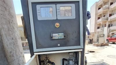 تشميع طلمبة بمحطة تمويل سيارات لوجود عجز 5 لتر بكل صفيحة بالبحيرة (صور)