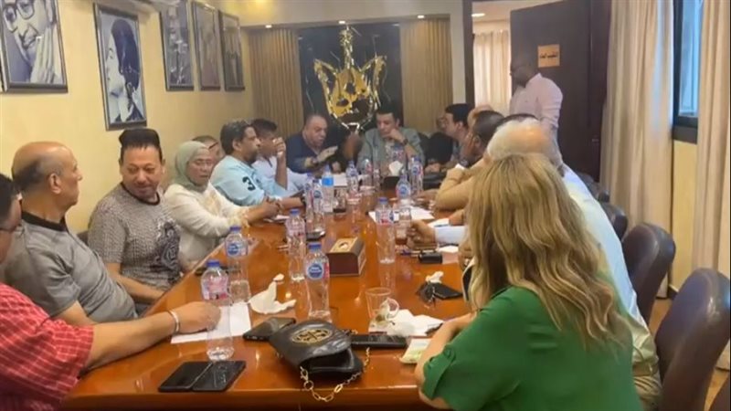 اجتماع نقابة المهن