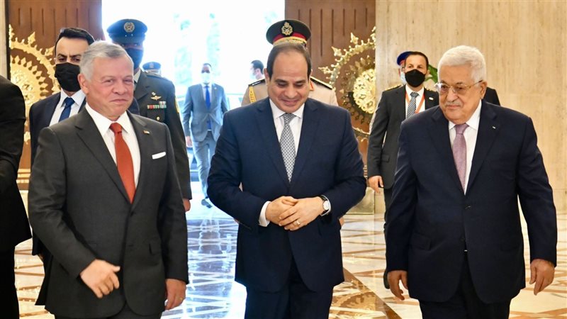 قادة مصر والأردن