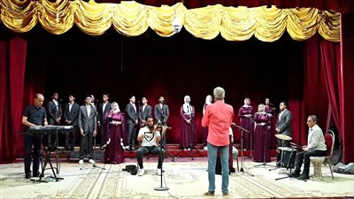 كورال جامعة الفيوم يصل للمرحلة النهائية بمسابقة مراكز الفنون