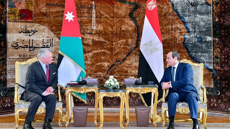 الرئيس السيسي وملك
