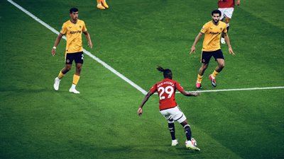 تعادل سلبي بين وولفرهامبتون ومانشستر يونايتد في الشوط الأول (صور)