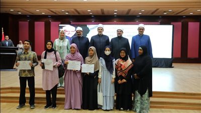 وكيل الأزهر ووزيرا الثقافة والأوقاف يكرمون الفائزين في مسابقة مواهب وقدرات