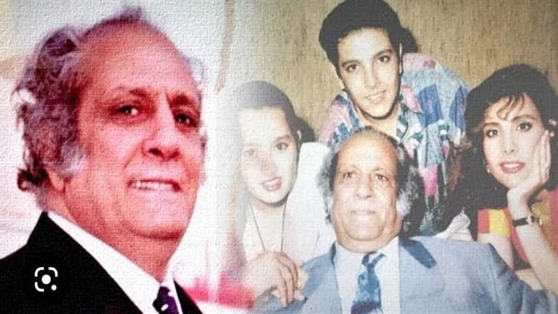 الفنان محمد نوح وأسرته،