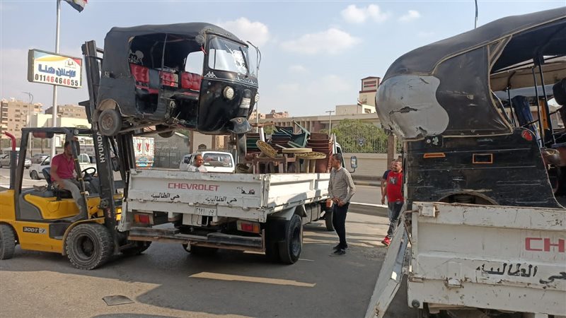 التكاتك المخالفة،