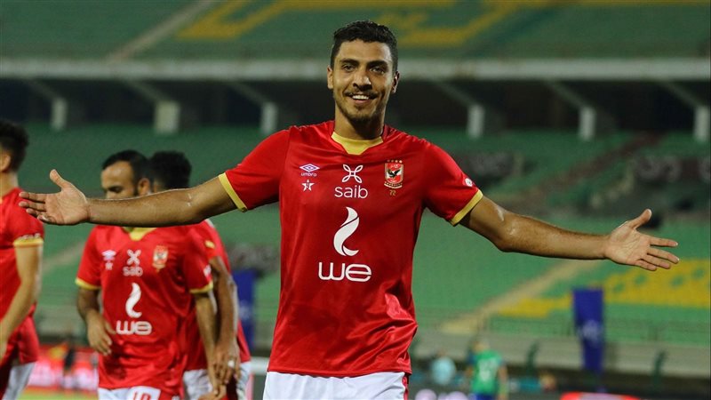 محمد شريف مهاجم الأهلي،